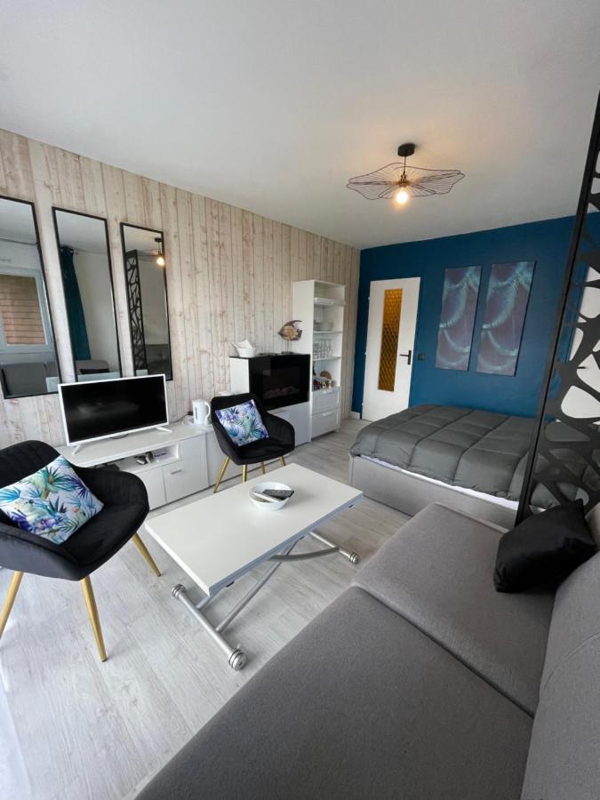 Studio Terrasse Vue Mer Villers-sur-Mer Extérieur photo